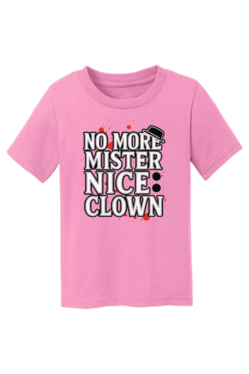 Mister Nice Clown T-Shirt - pink