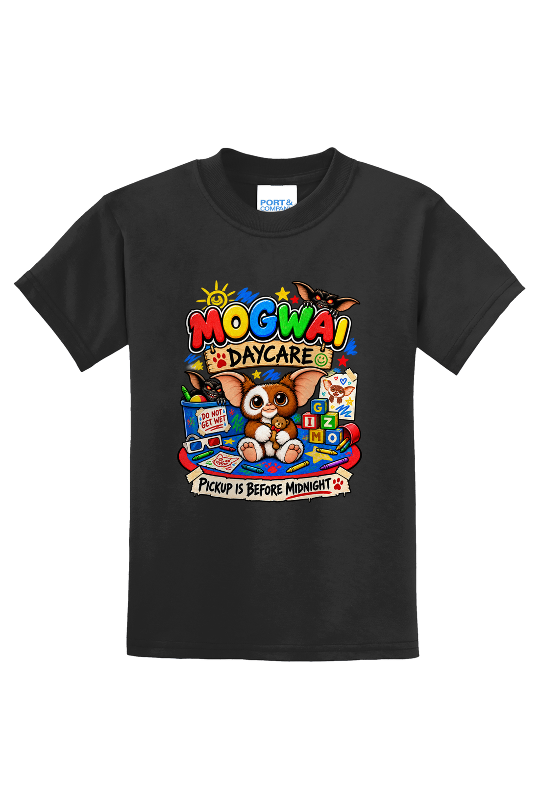 Mogwai Daycare T-Shirt - gray