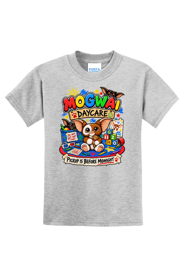 Mogwai Daycare T-Shirt - gray