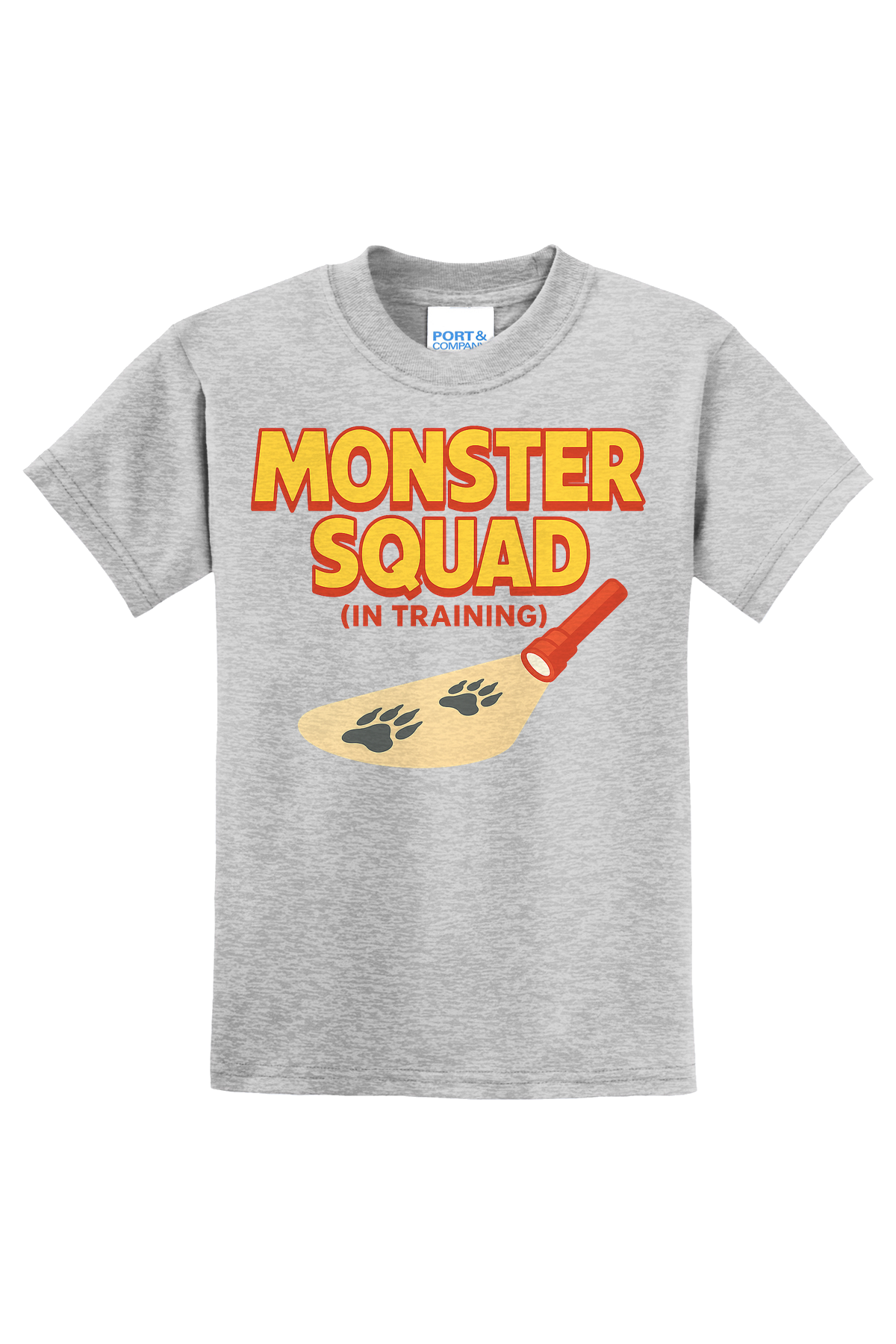 Monster Squad In Training T-Shirt - gray