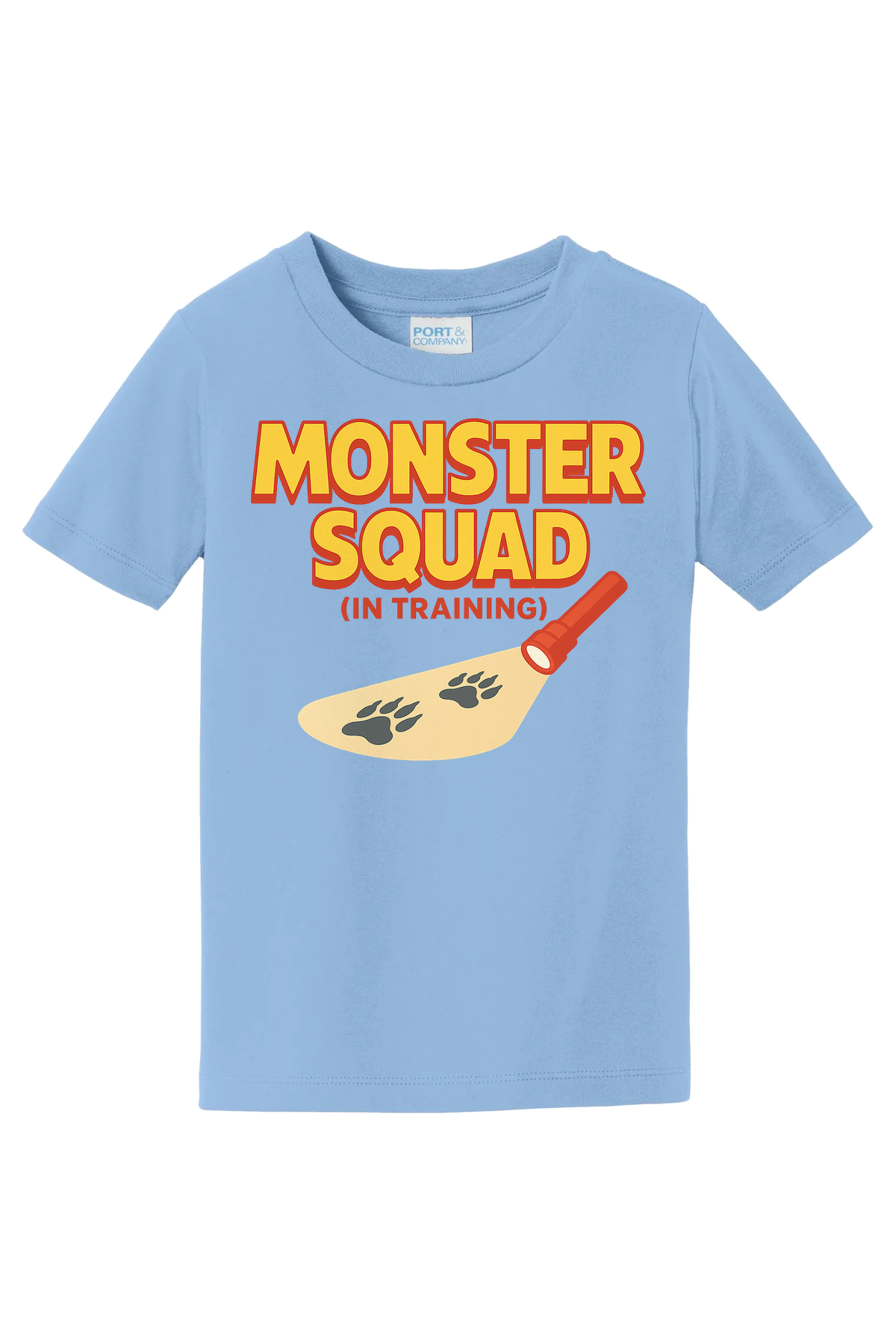 Monster Squad In Training T-Shirt - light blue