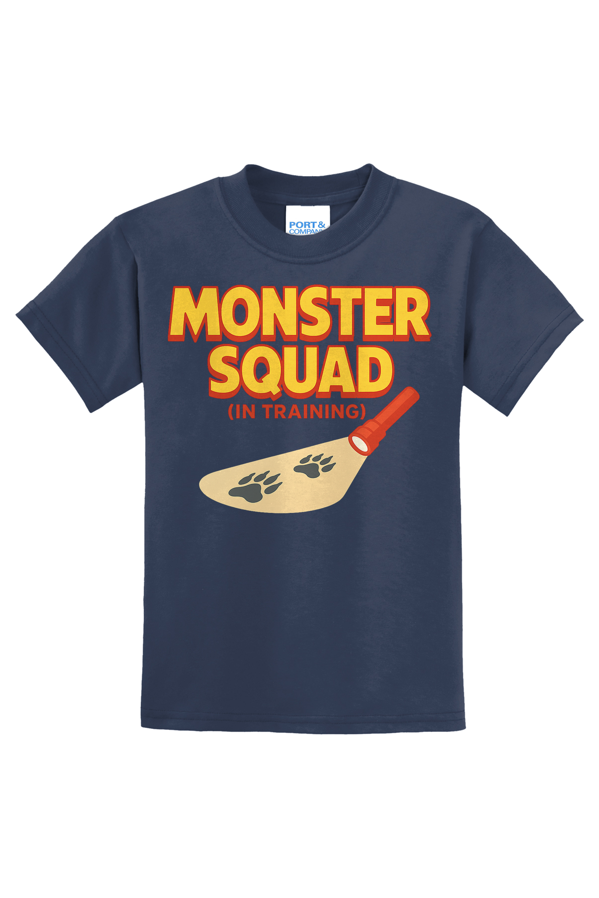 Monster Squad In Training T-Shirt - navy blue