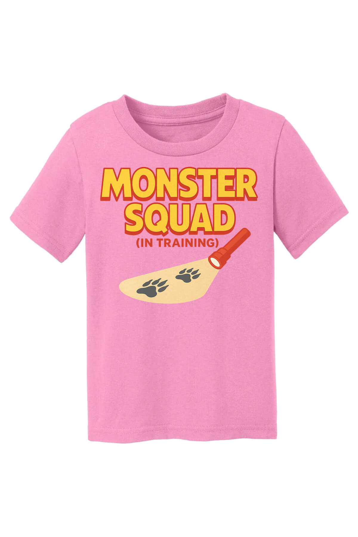 Monster Squad In Training T-Shirt - pink