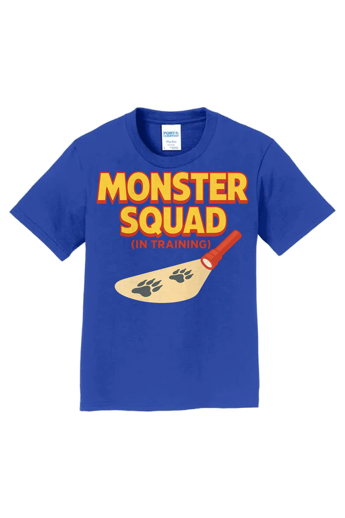 Monster Squad In Training T-Shirt - royal blue