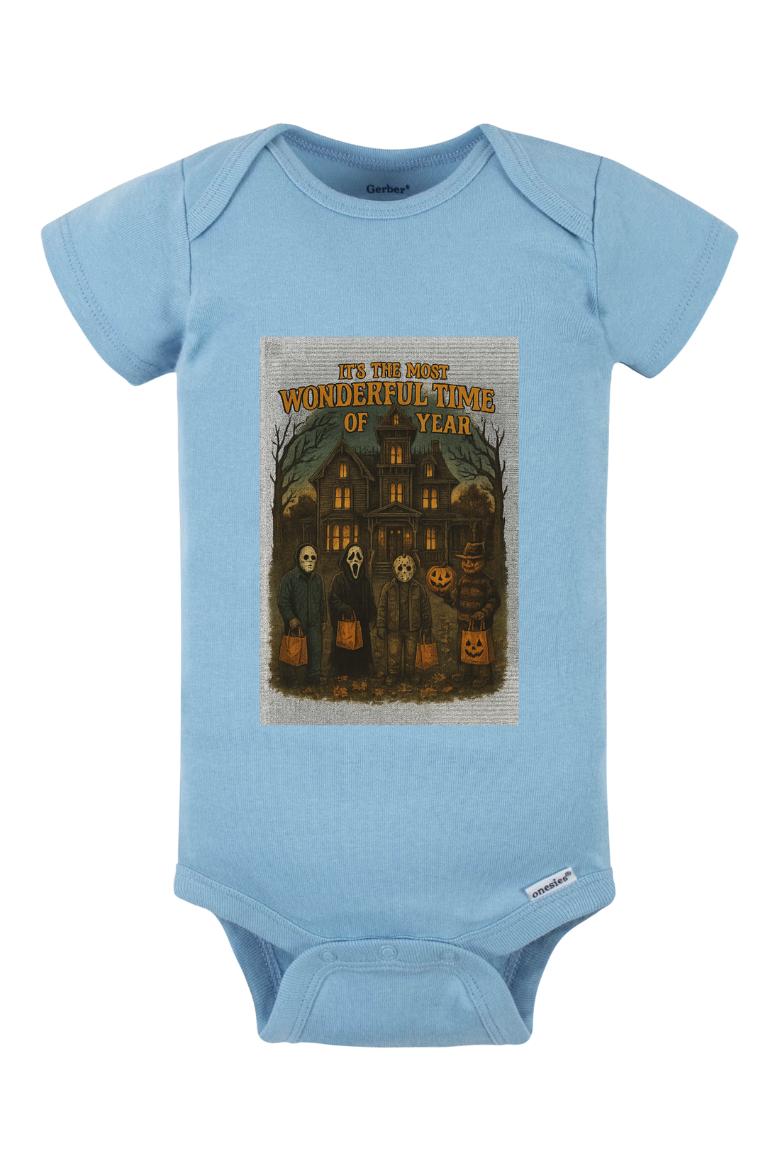 Most Wonderful Sketch Onesie - gray