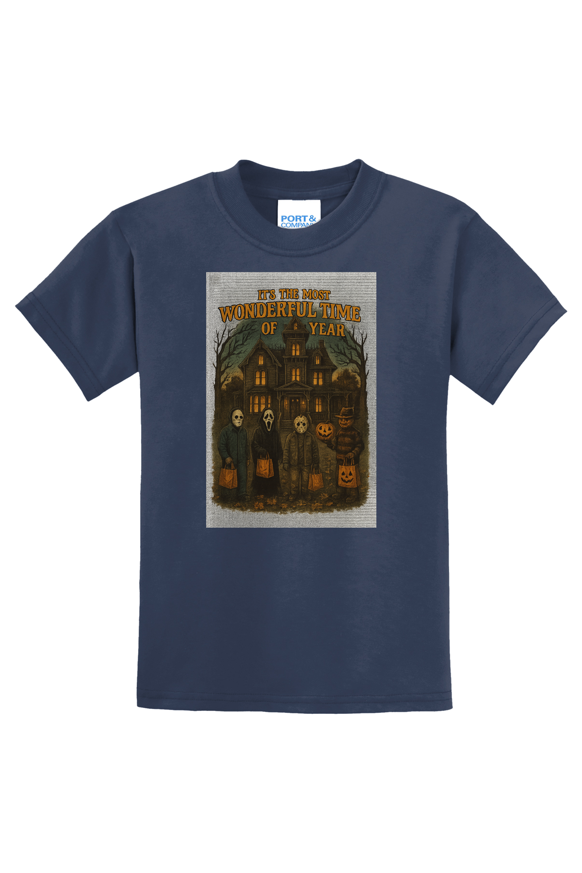 Most Wonderful Sketch T-Shirt - navy blue