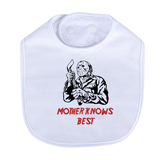 Mother Knows Best Bib