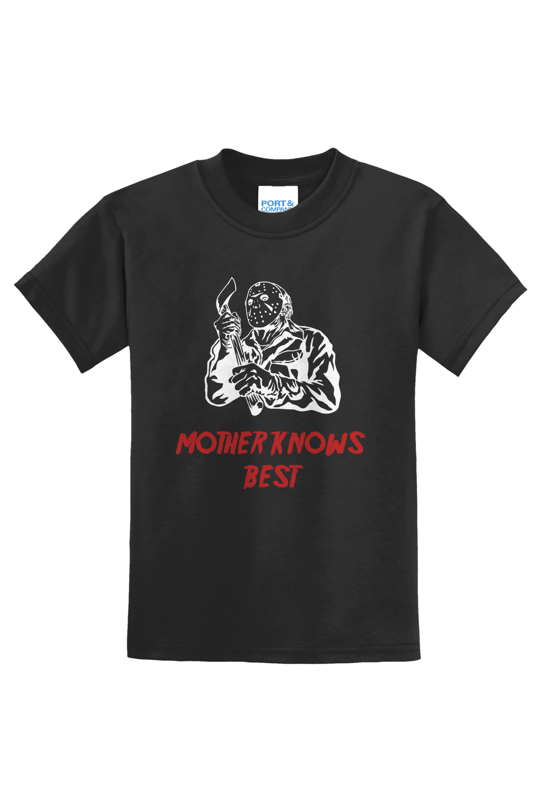 Mother Knows Best T-Shirt - black
