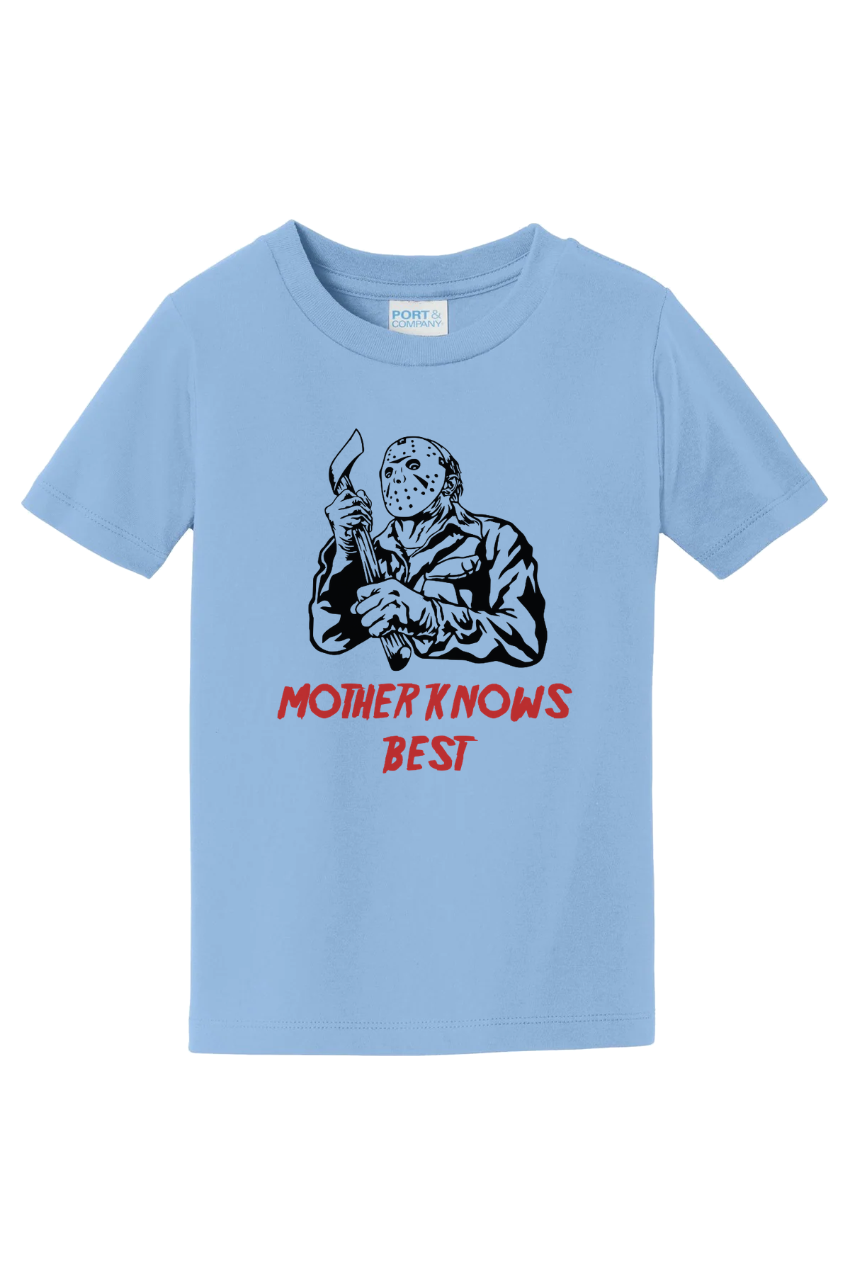Mother Knows Best T-Shirt - light blue