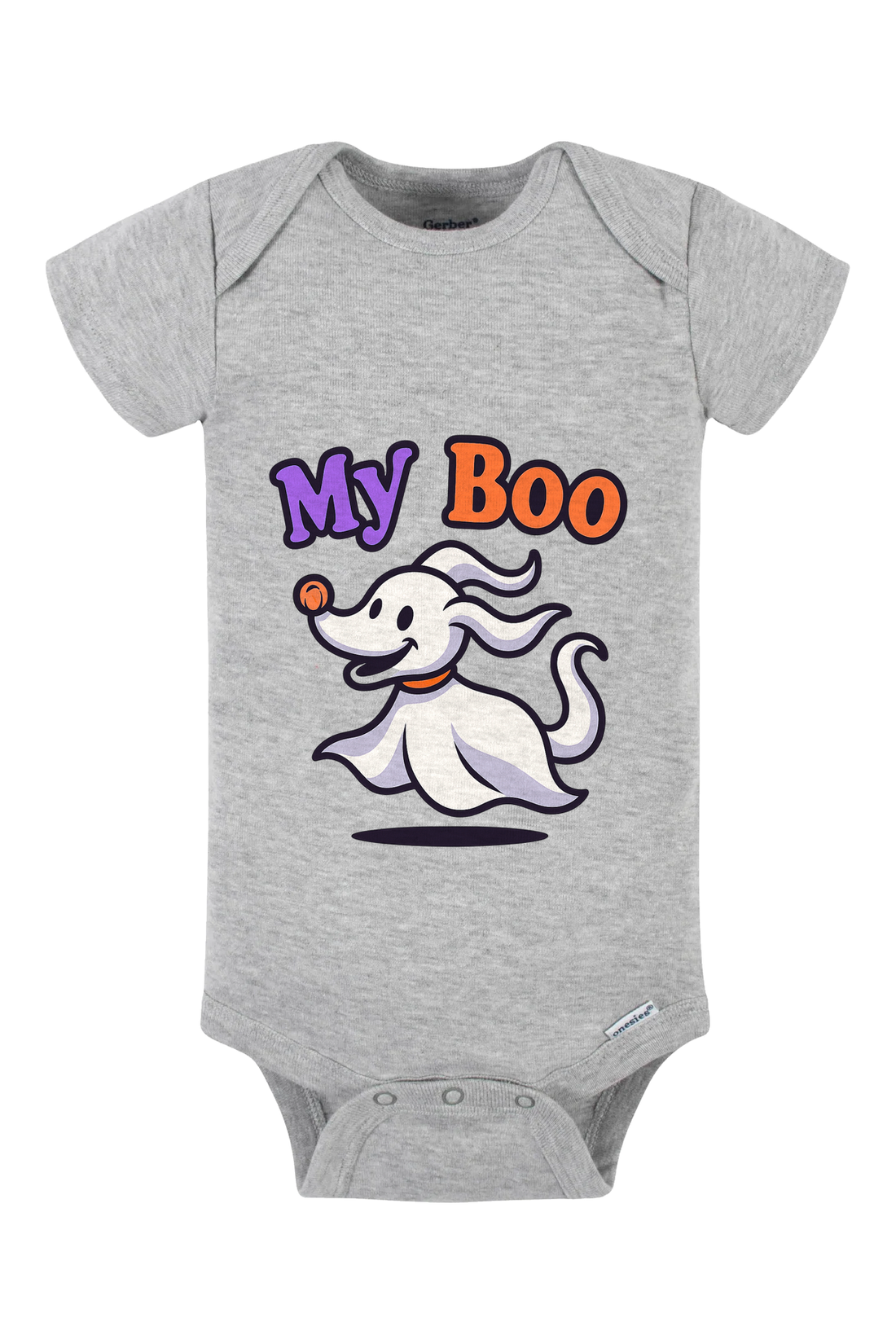My Boo Onesie - gray