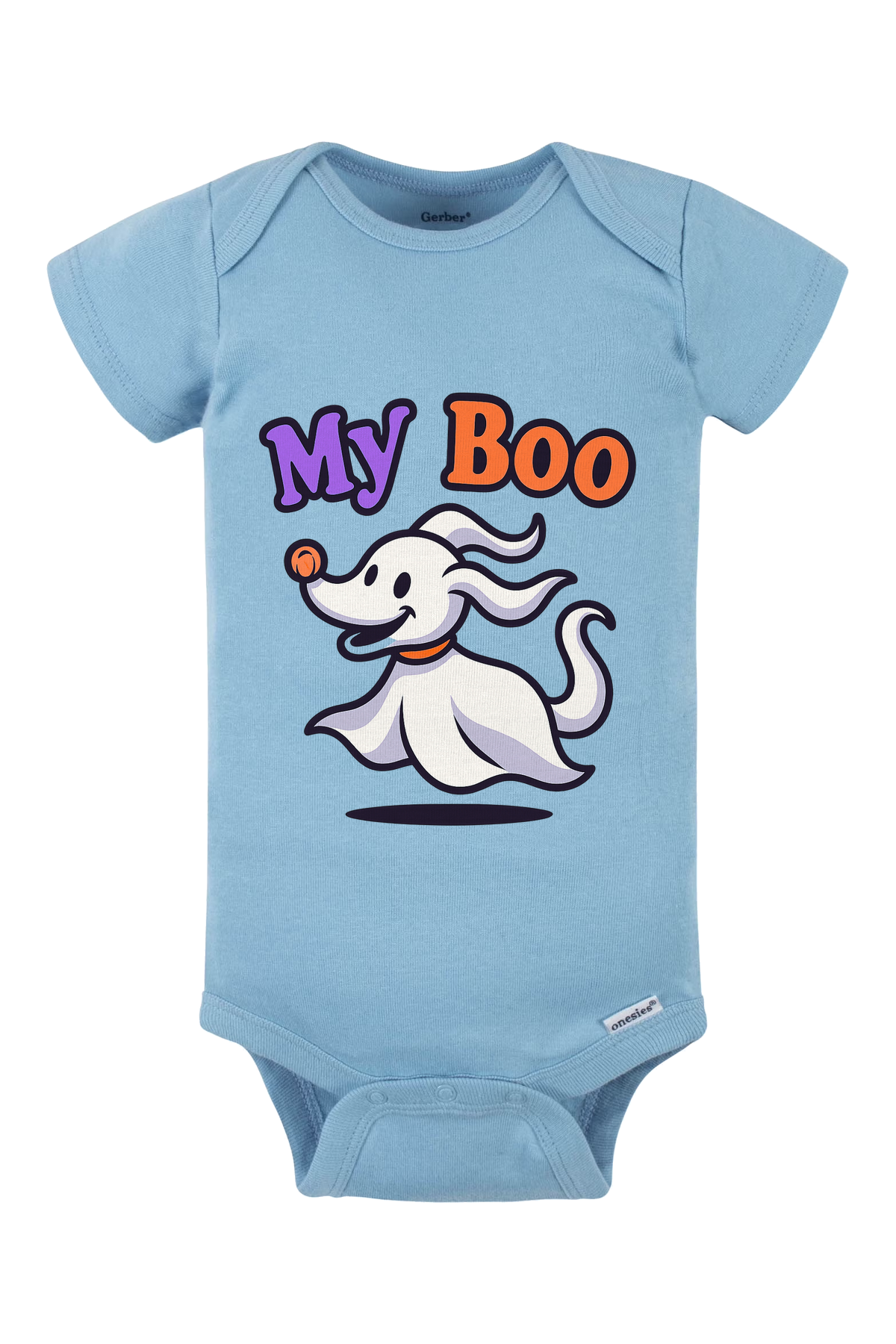 My Boo Onesie - light blue
