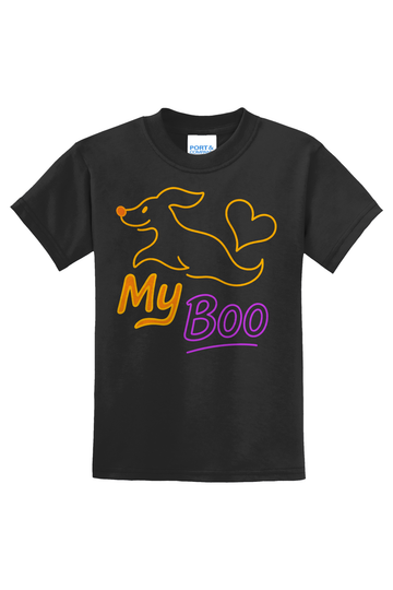 My Boo Outline T-Shirt - black