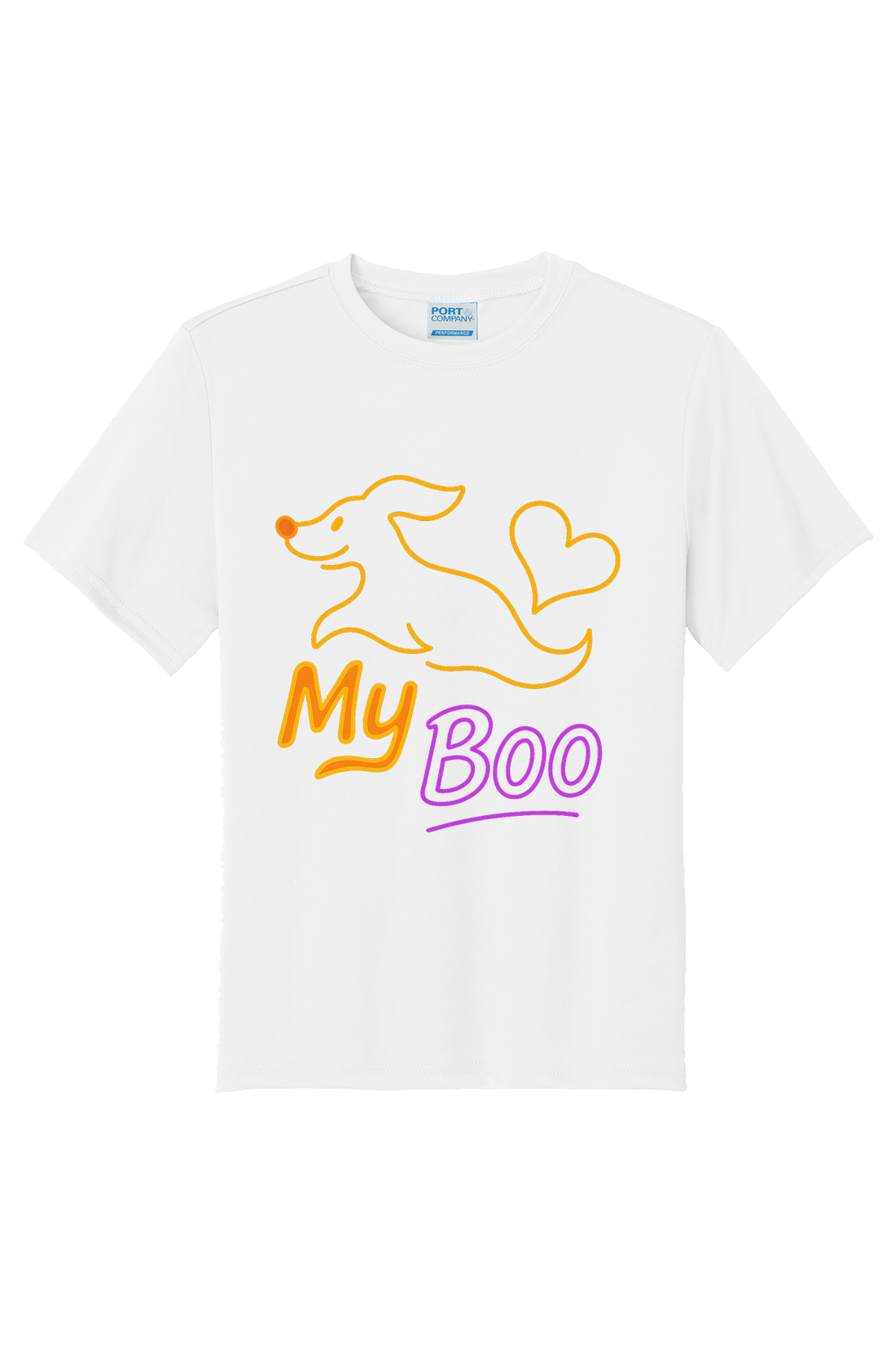 My Boo Outline T-Shirt - black