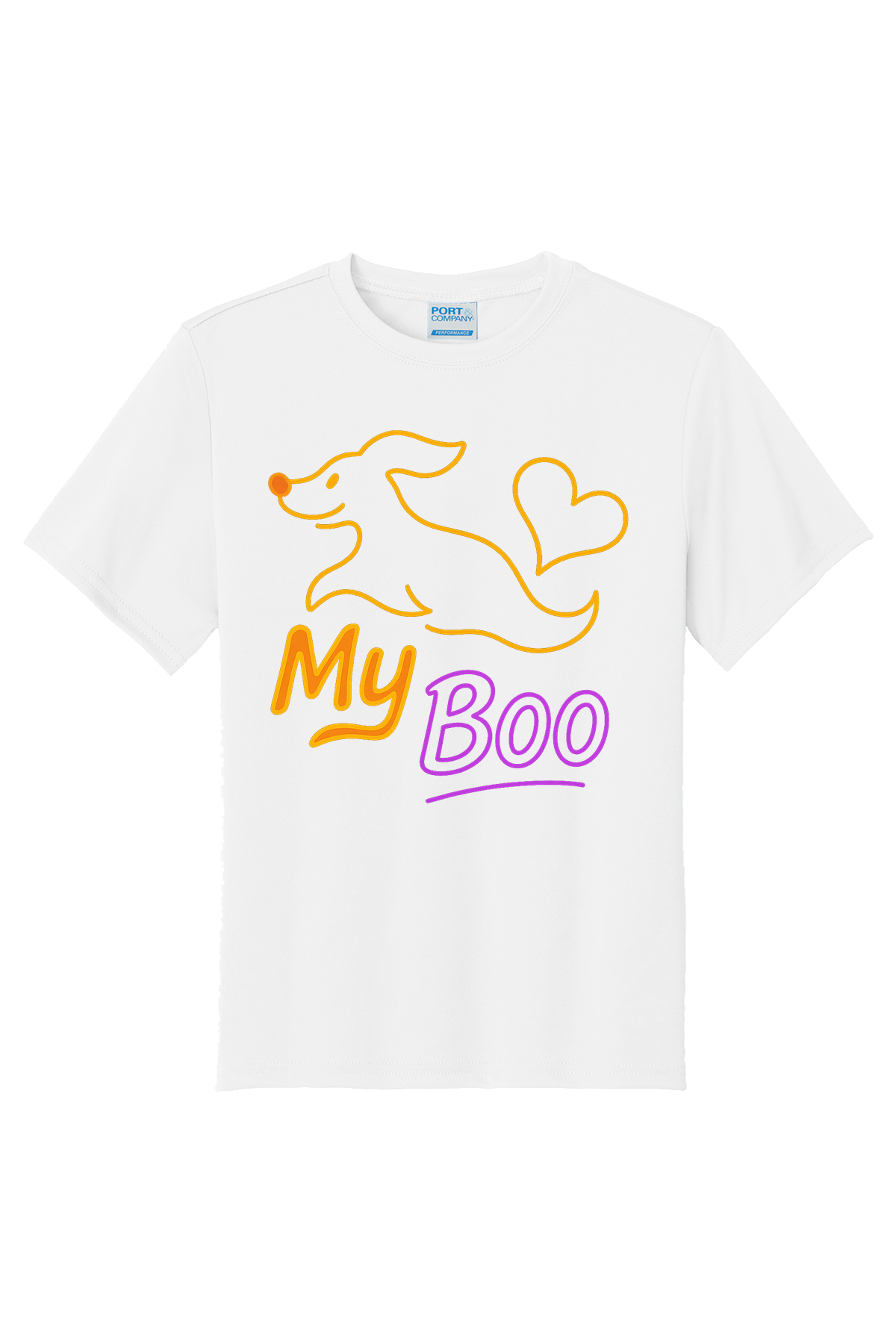 My Boo Outline T-Shirt - white