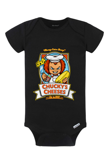 NEWChucky Cheese Onesie - black