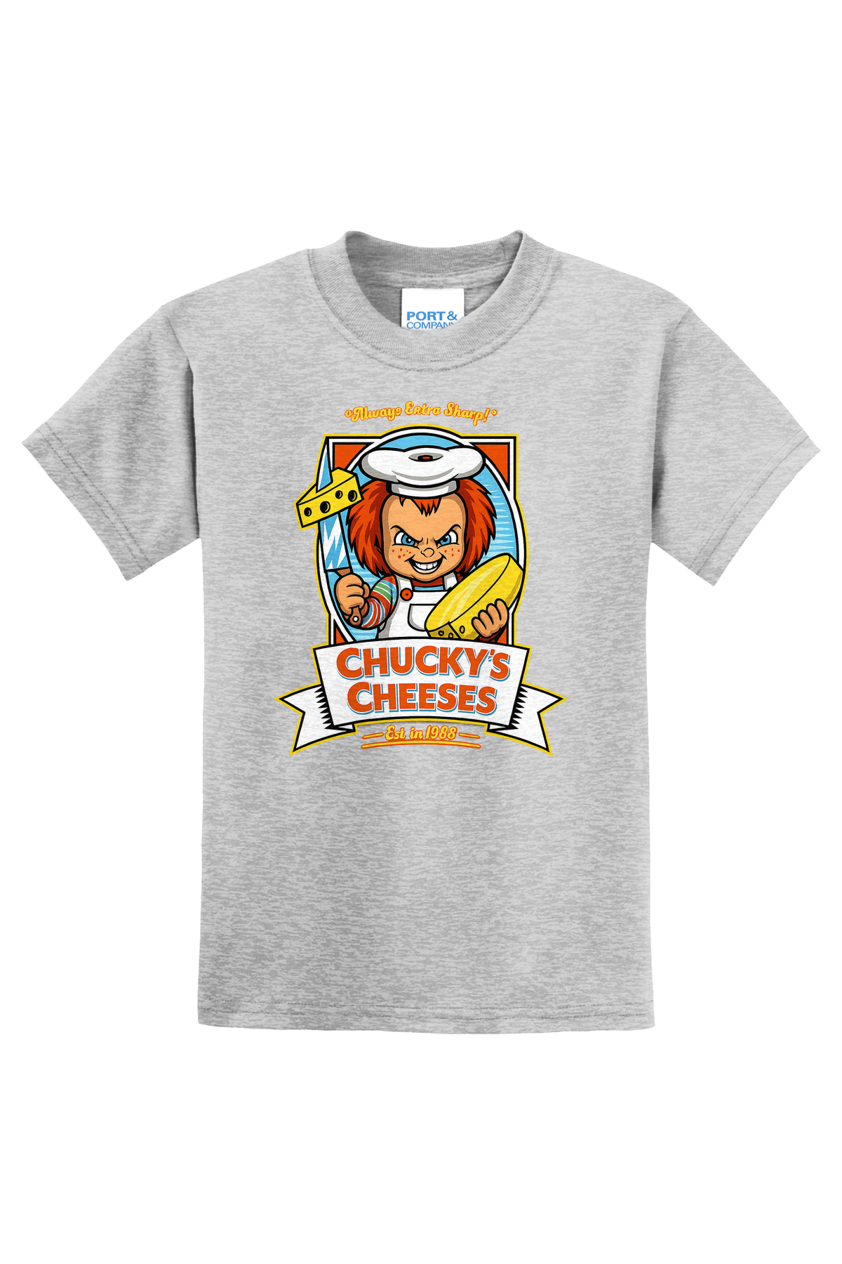 NEWChucky Cheese T-Shirt - gray