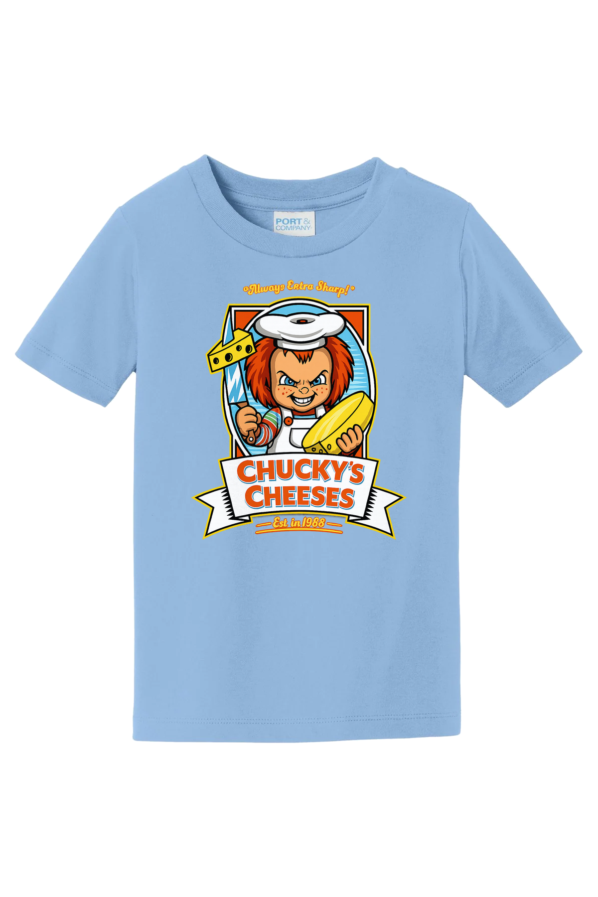NEWChucky Cheese T-Shirt - light blue