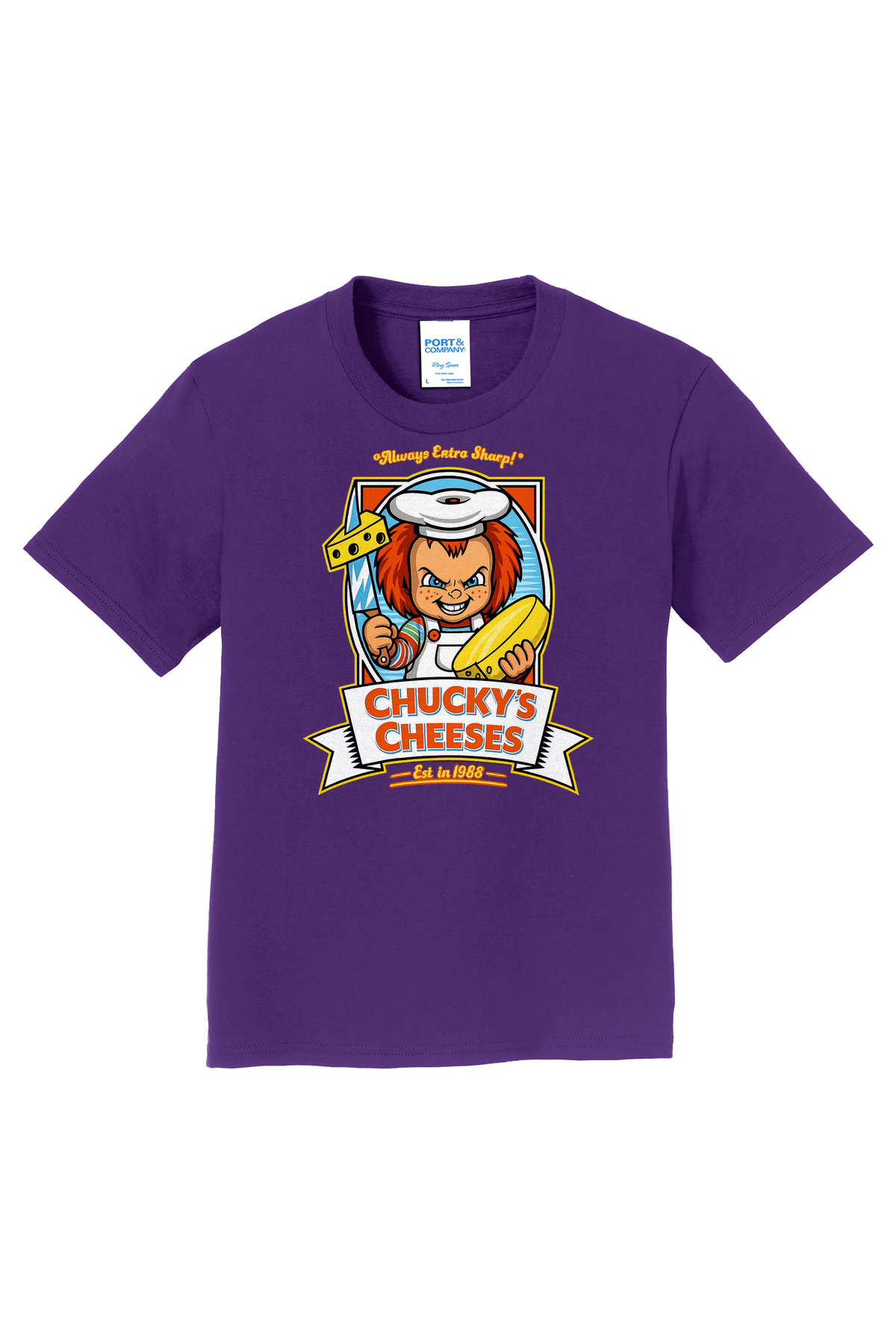 NEWChucky Cheese T-Shirt - purple