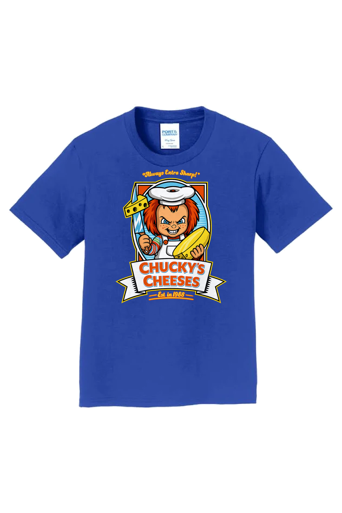 NEWChucky Cheese T-Shirt - royal blue