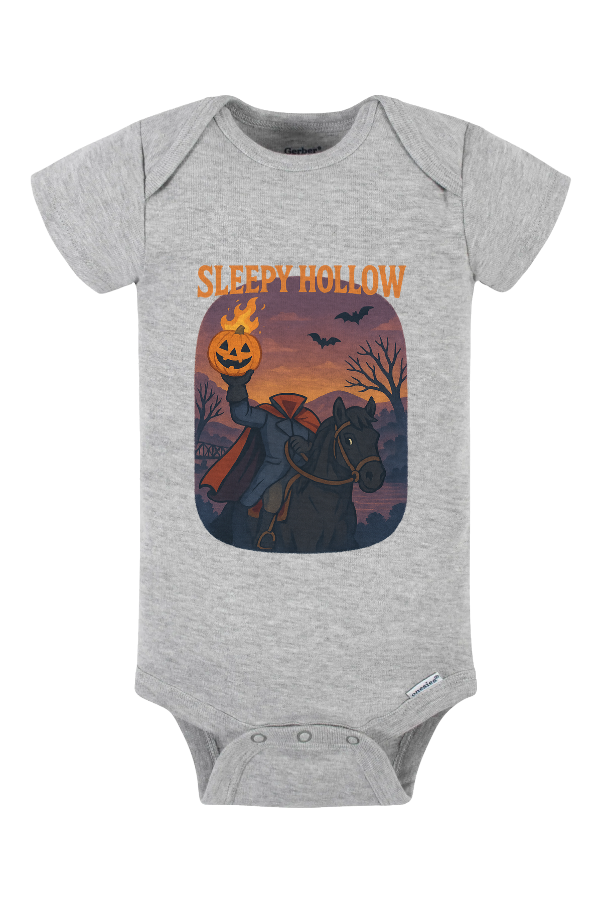 NEWSleepy Hollow Onesie - gray