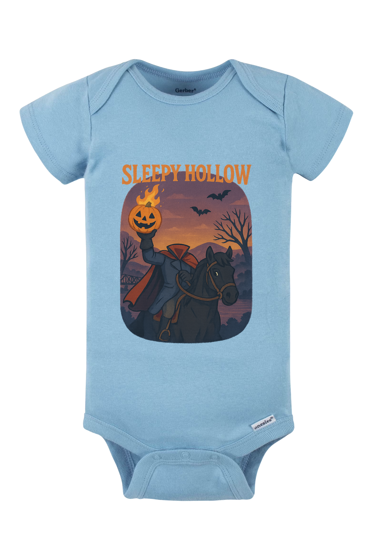 NEWSleepy Hollow Onesie - light blue