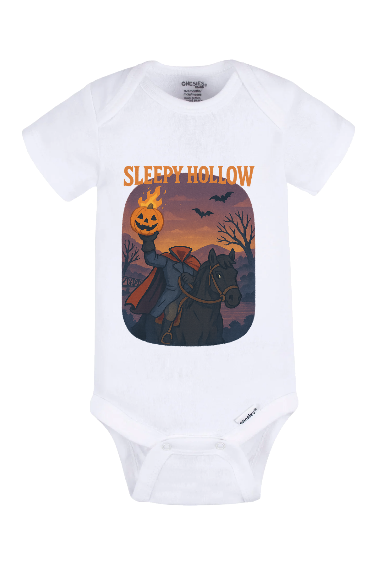 NEWSleepy Hollow Onesie - white