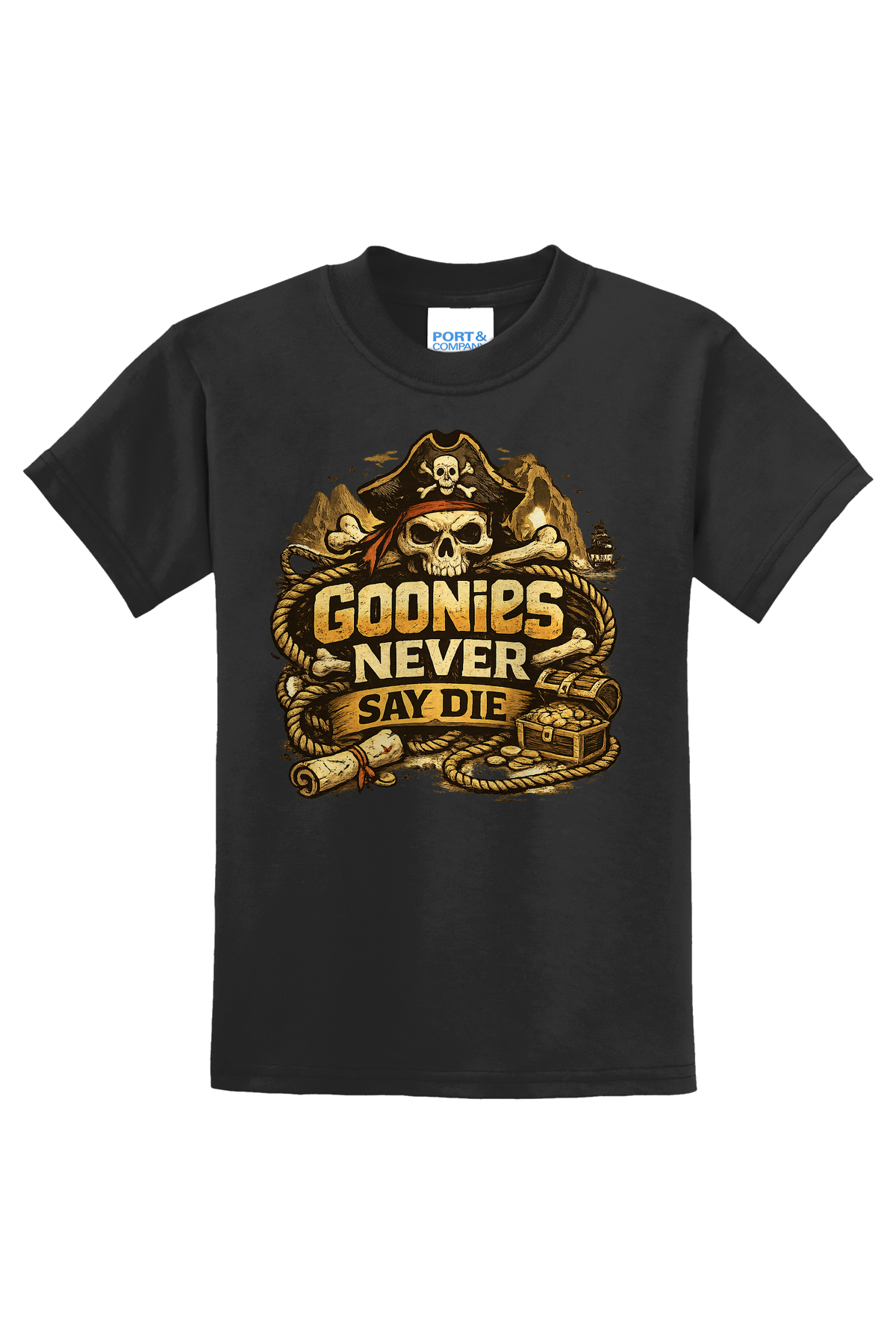 Never Say Die T-Shirt - black