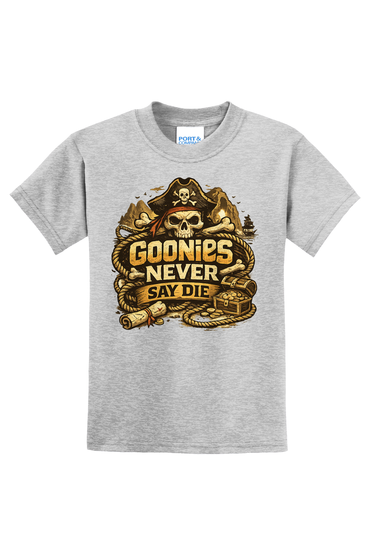 Never Say Die T-Shirt - gray