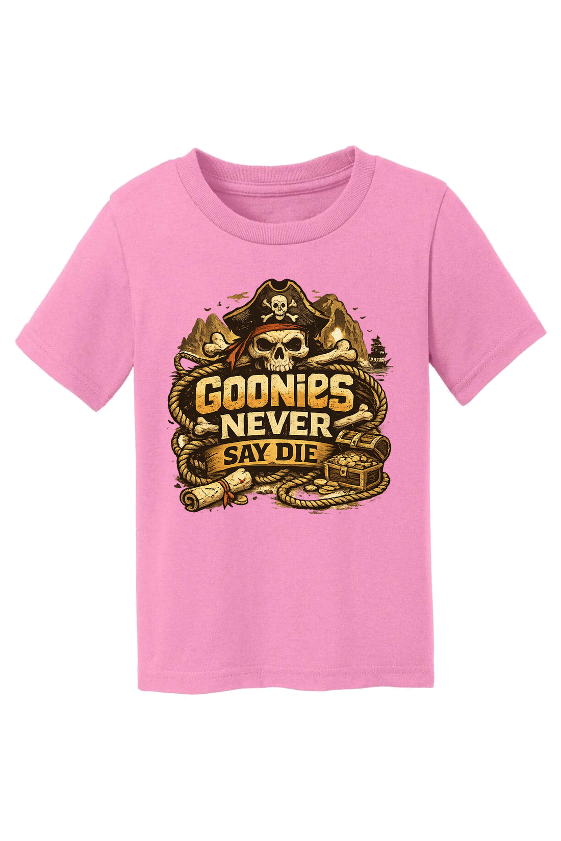 Never Say Die T-Shirt - pink