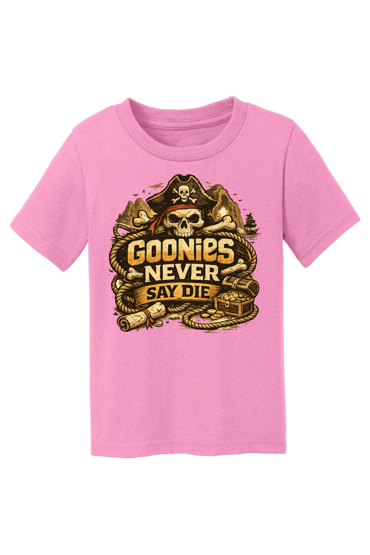 Never Say Die T-Shirt - pink