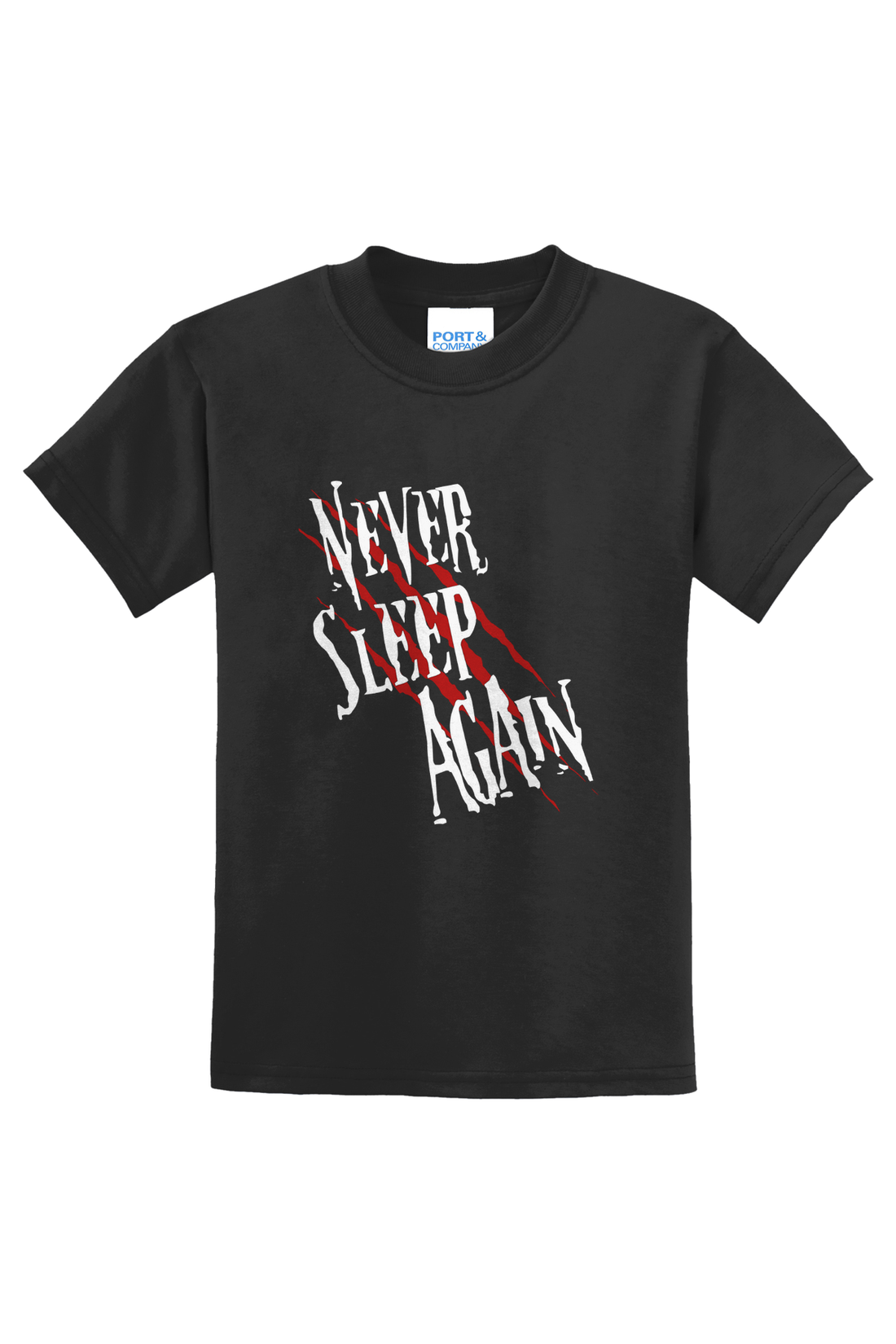 Never Sleep Again T-Shirt - black