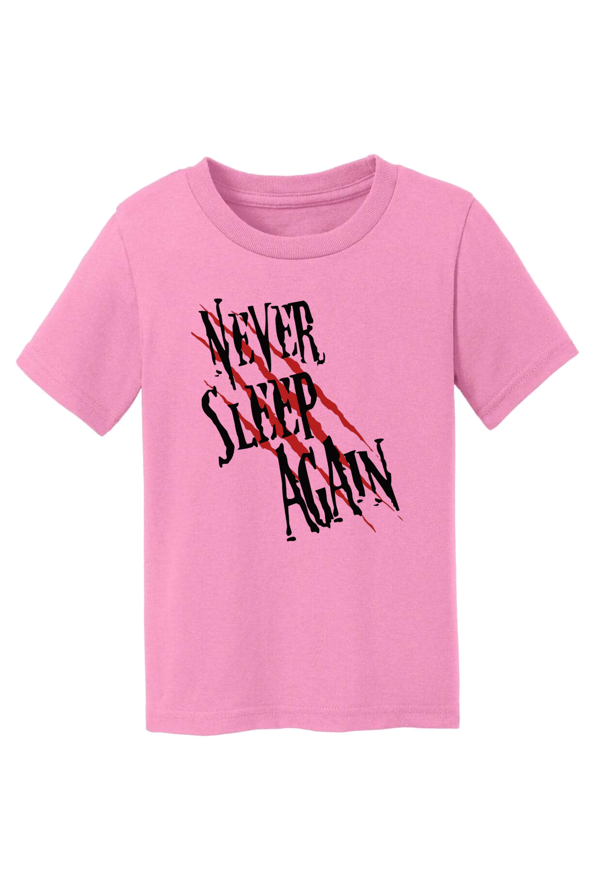 Never Sleep Again T-Shirt - pink
