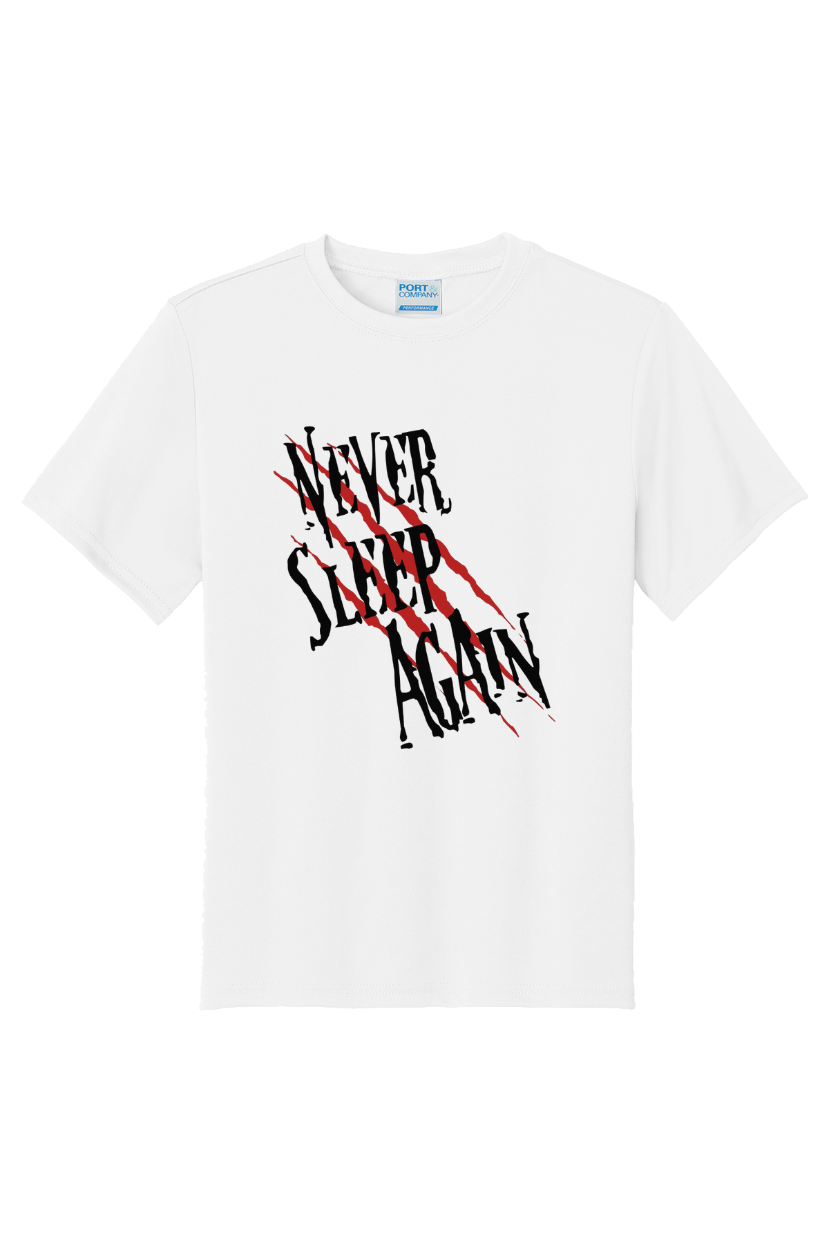 Never Sleep Again T-Shirt - white