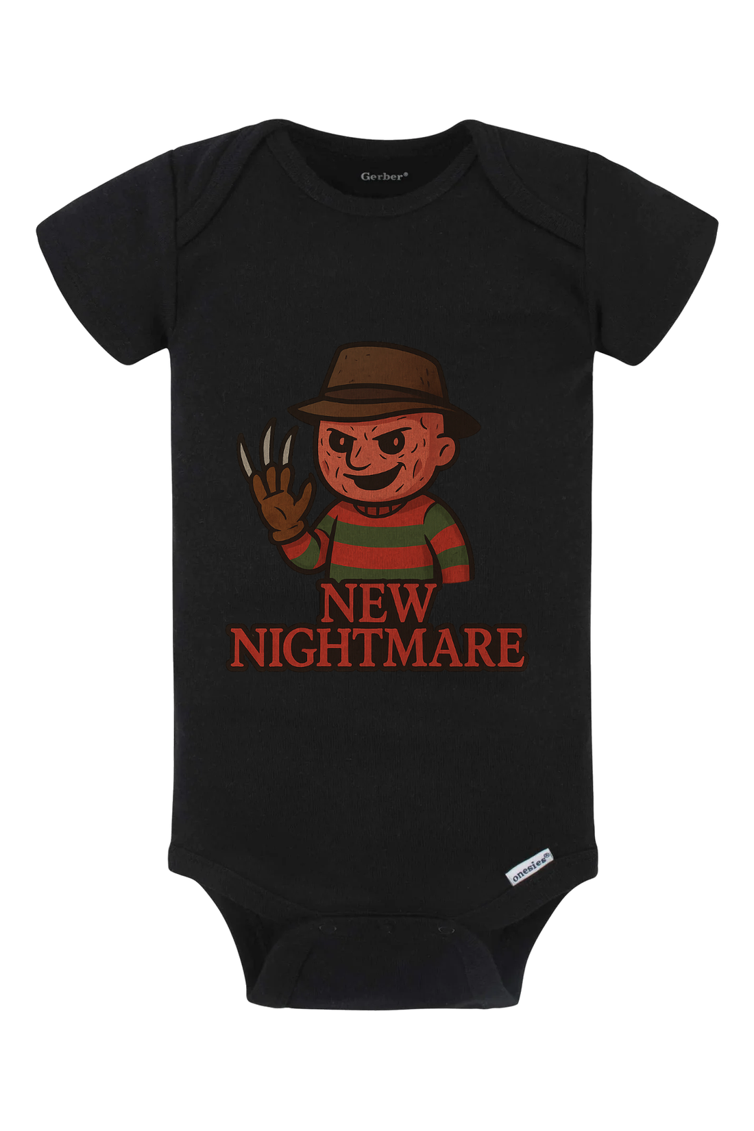 New Nightmare Freddy Onesie - black