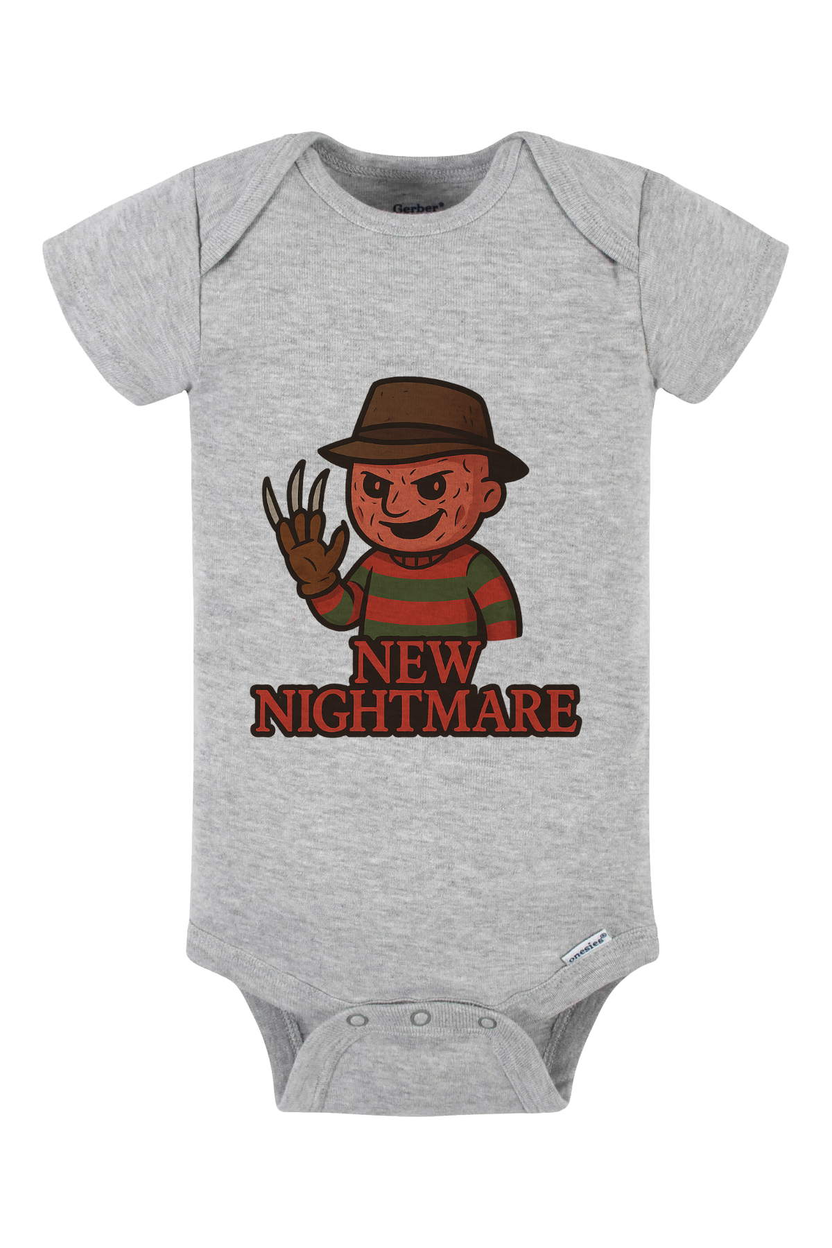 New Nightmare Freddy Onesie - gray