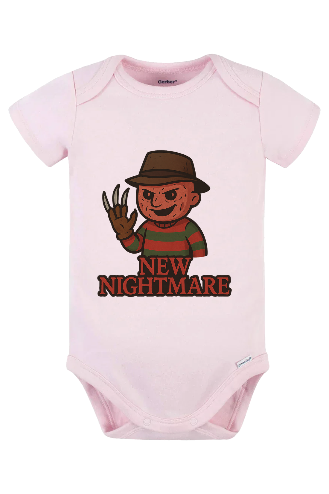 New Nightmare Freddy Onesie - pink