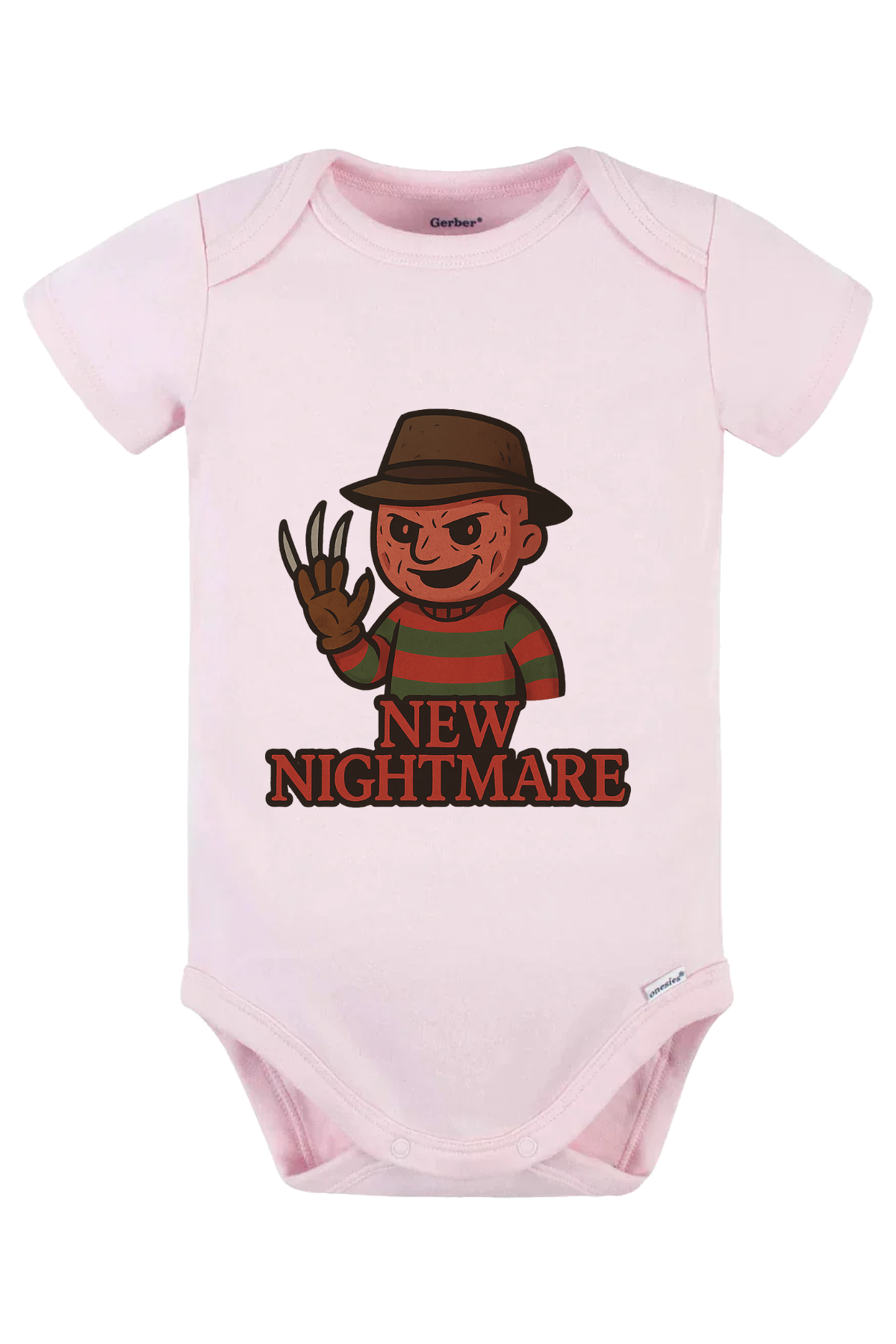 New Nightmare Freddy Onesie - pink