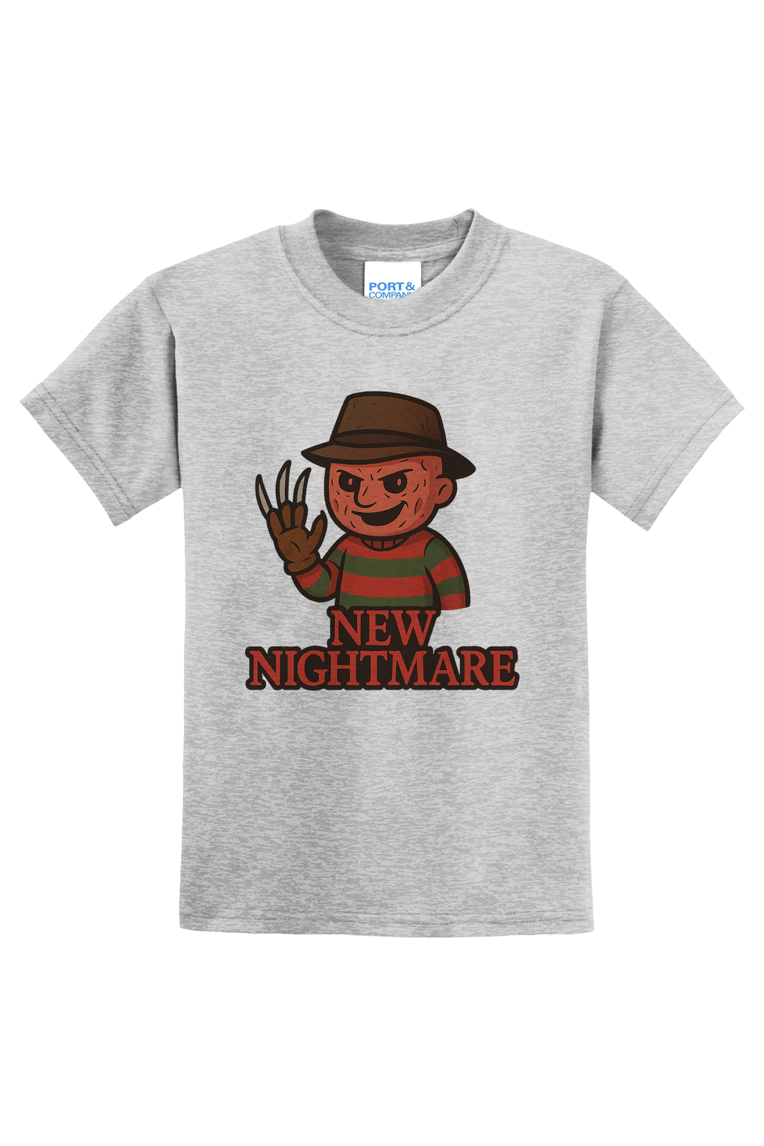 New Nightmare Freddy T-Shirt - gray