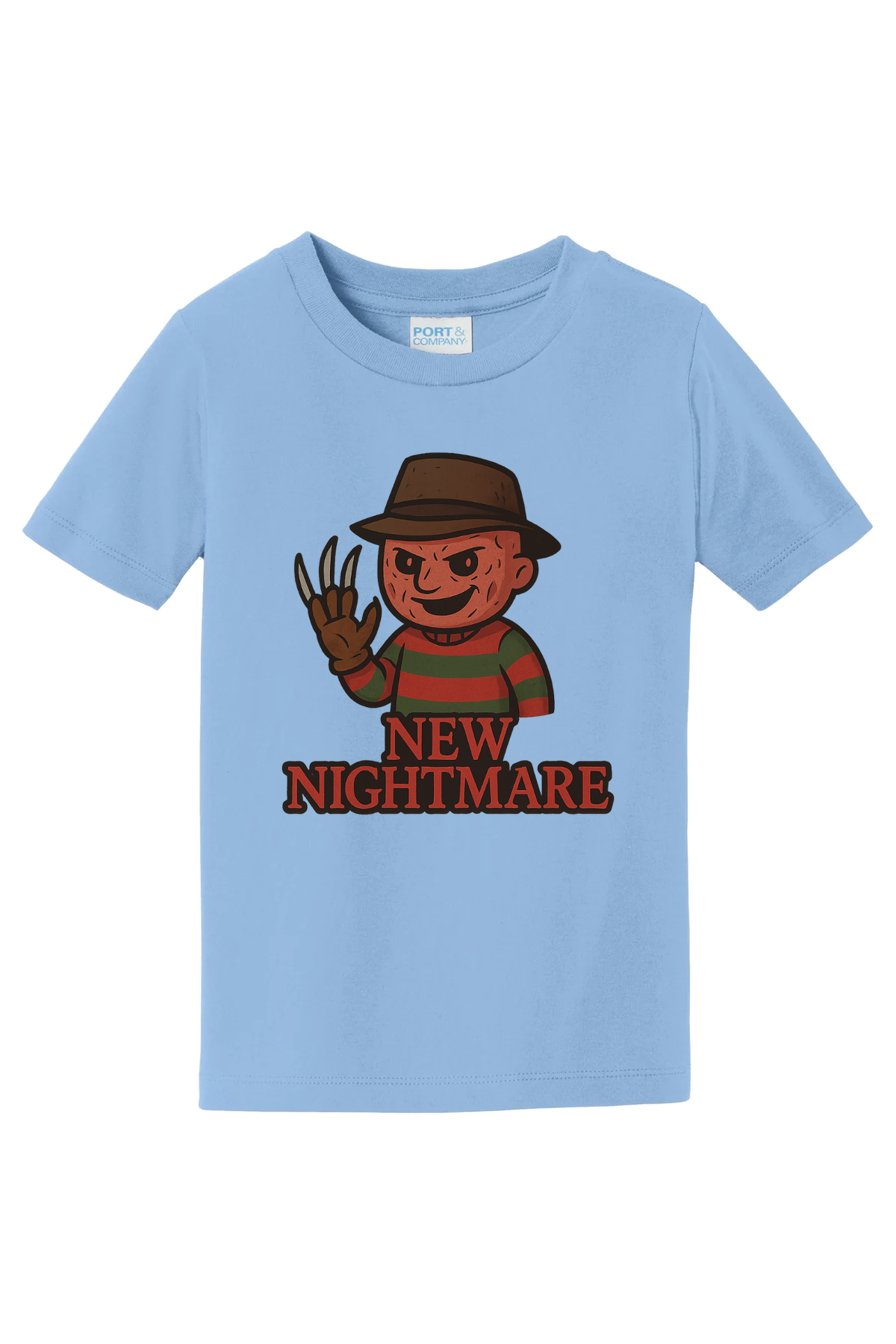 New Nightmare Freddy T-Shirt - light blue