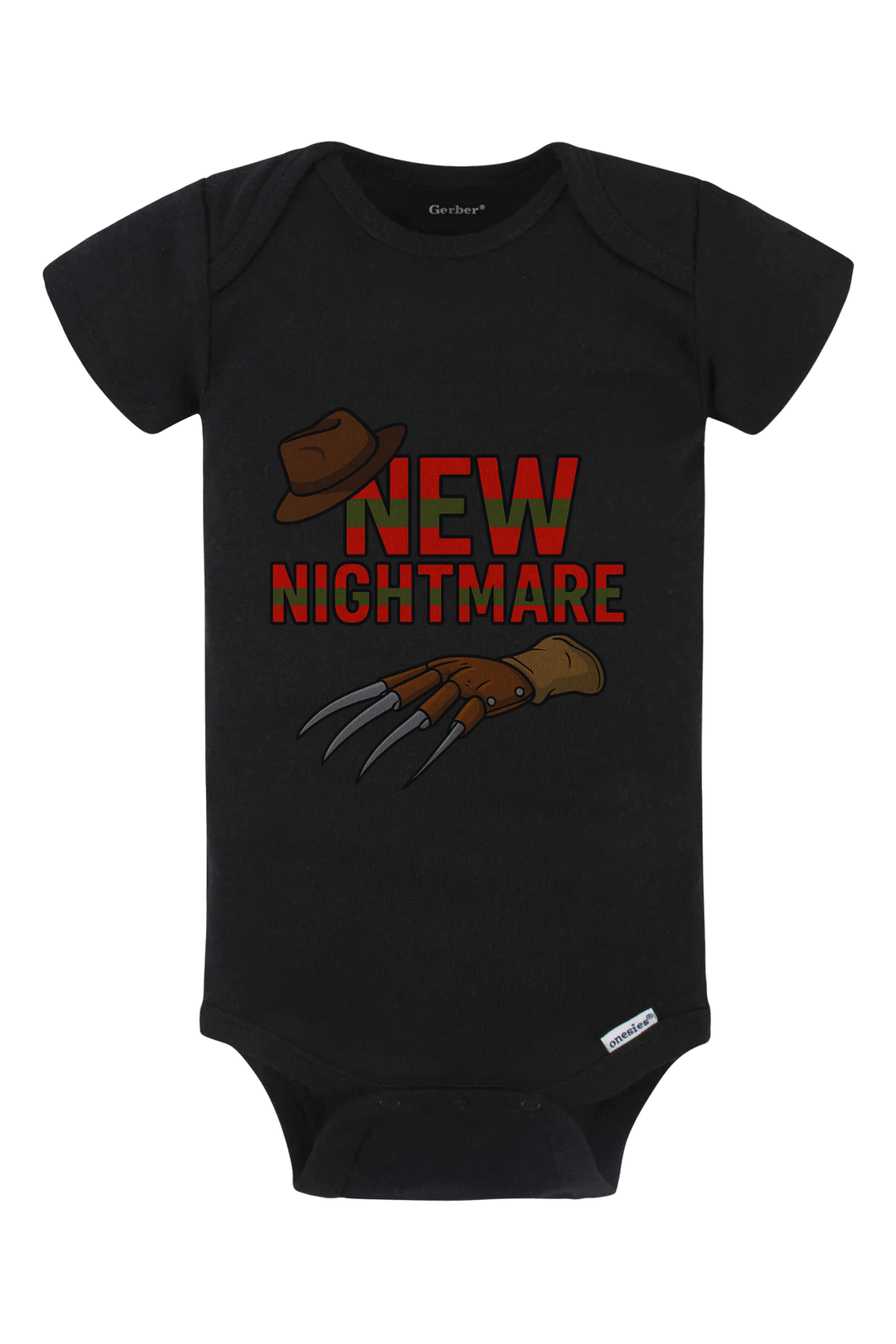 New Nightmare Onesie - black