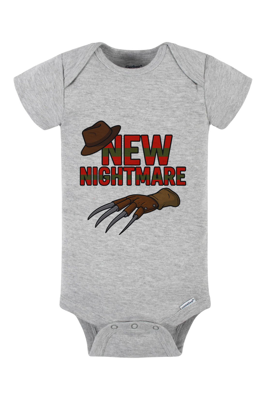 New Nightmare Onesie - black
