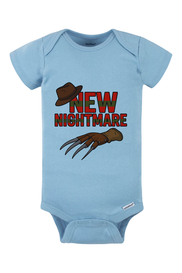New Nightmare Onesie - light blue