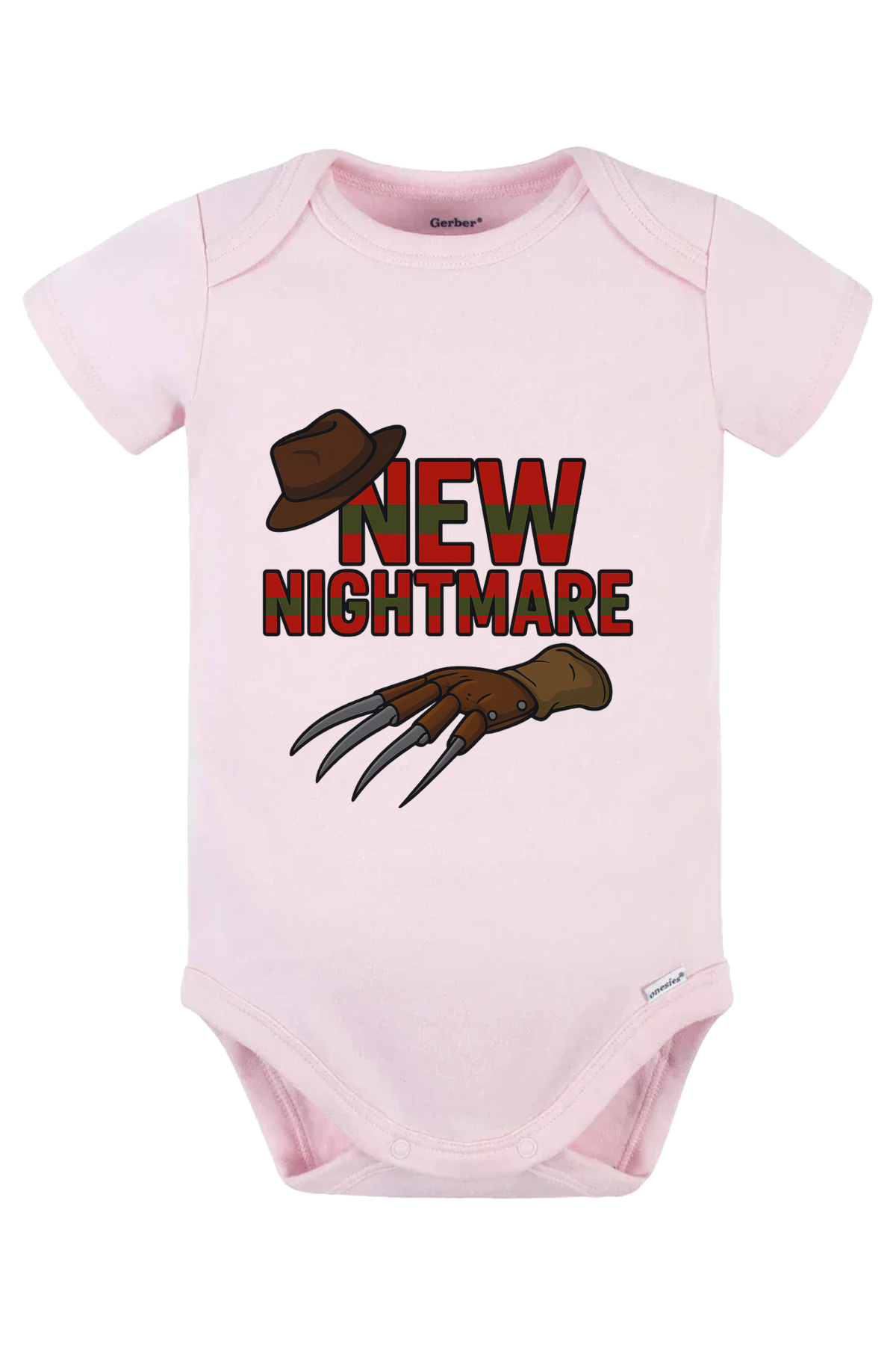 New Nightmare Onesie - pink