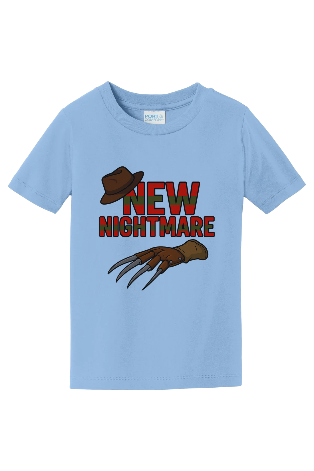 New Nightmare T-Shirt - light blue
