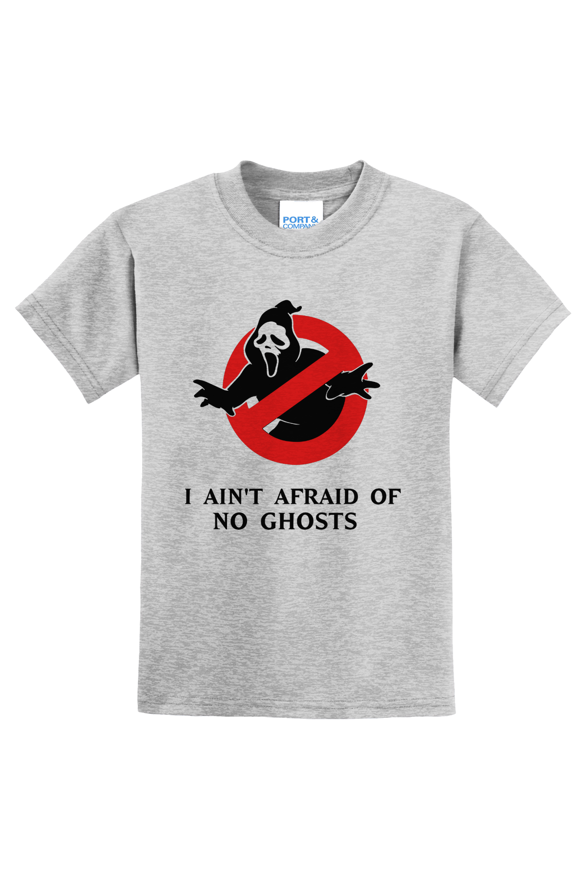 No Ghosts T-Shirt - gray