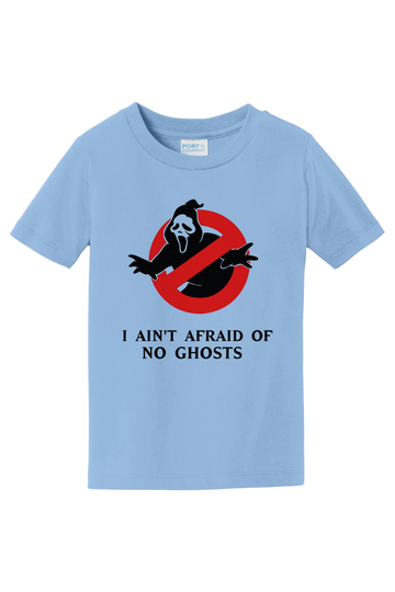 No Ghosts T-Shirt - light blue