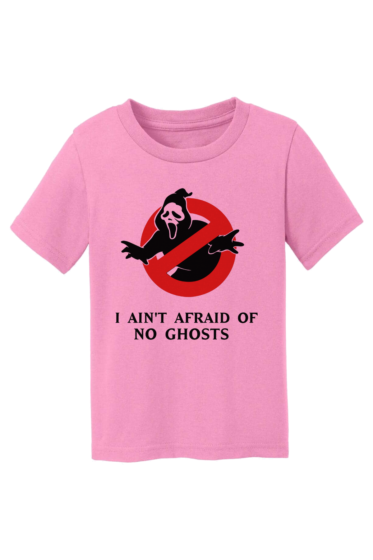 No Ghosts T-Shirt - pink