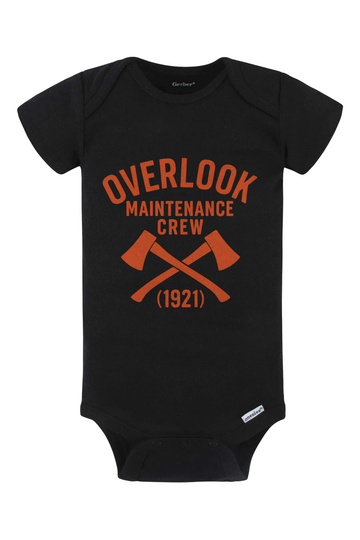 Overlook Maintenance Onesie - black