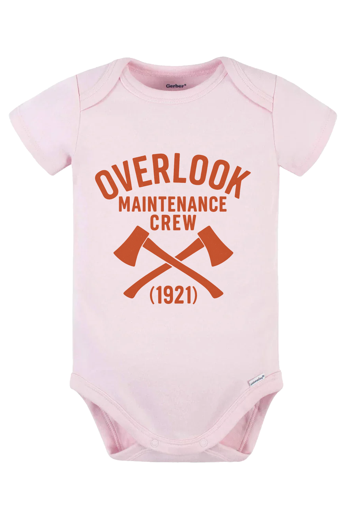 Overlook Maintenance Onesie - pink