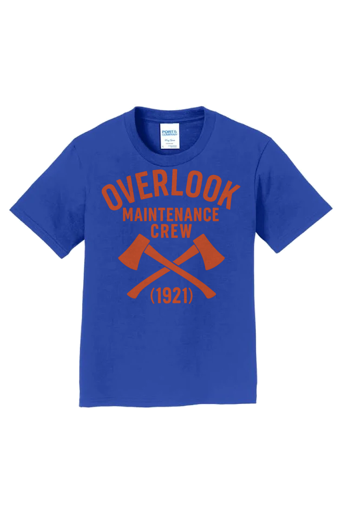 Overlook Maintenance T-Shirt - royal blue